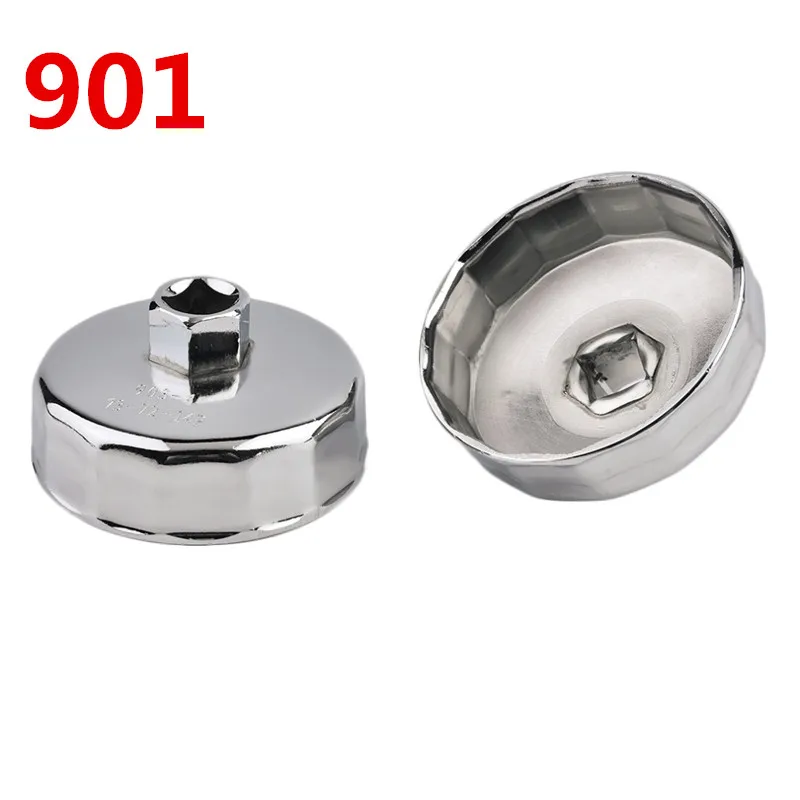 

Youwinme 901 Car Steel Oil Filter Wrench Socket Remover Tool 64-65mm 14 Tooth Flute For Auto Nissan Honda Merrie