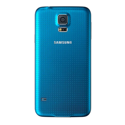 Samsung чехол для задней батареи, стеклянный корпус для samsung GALAXY S5 G900S/F/M G9008V S5Mini G870a SM-G, задний стеклянный чехол - Цвет: Blue