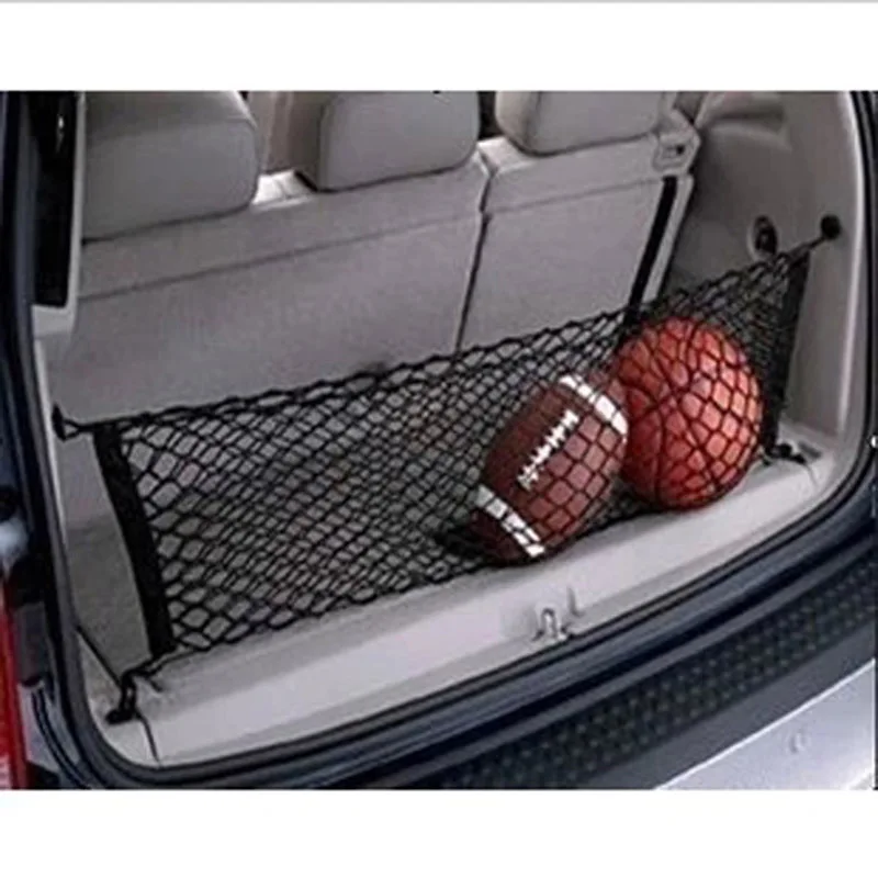 Горячий автомобильный нейлоновый эластичный сетчатый автомобильный хэтчбек задний багаж грузовой багажник органайзер для хранения