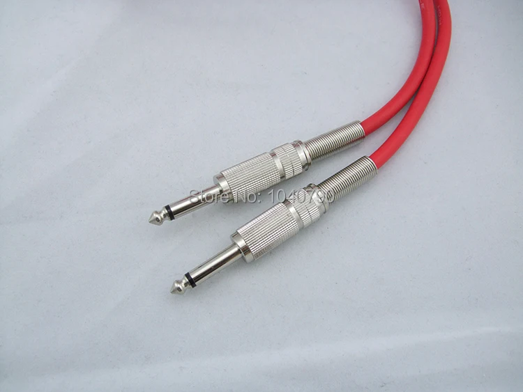 

6.3/6.35/6.5 to 6.3/6.35/6.5 Toward the male Instrument cable Guitar line audio line  Signal lines 1M 3.2ft