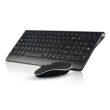 Optical Wireless Keyboard + Mouse Combos 2.4G Rechargeable Fit For Laptops Tablet PC Computer QJY99