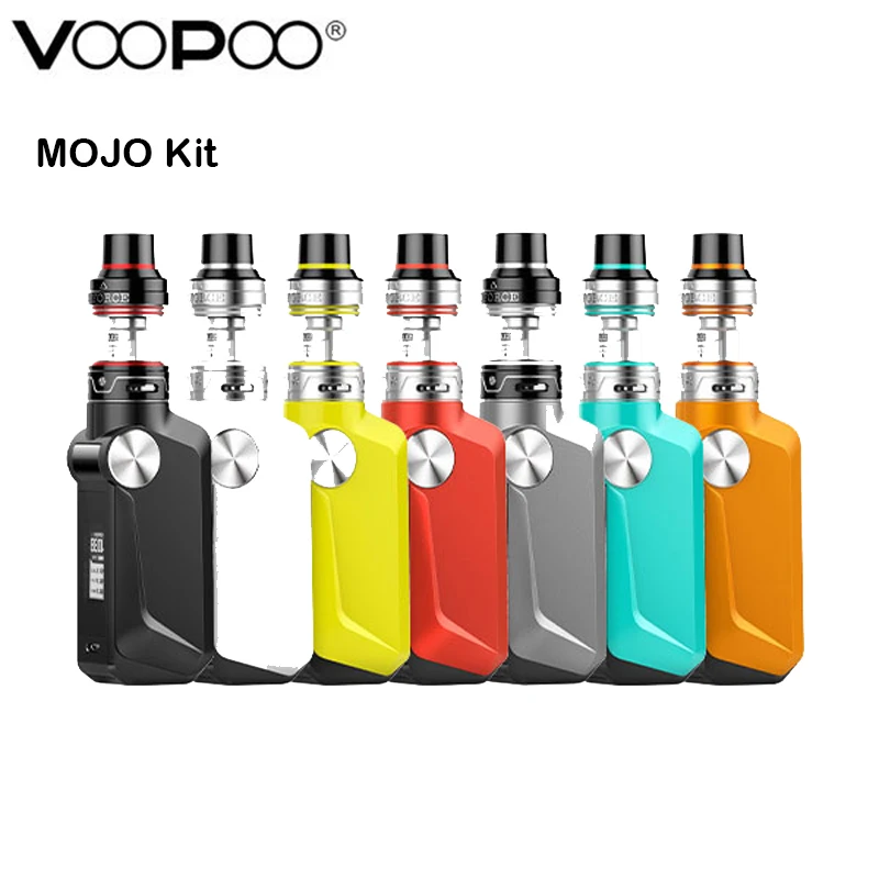 

Original VOOPOO MOJO TC Kit 2600mah MOJO Battery Vape Box Mod 88W with UFORCE Tank Electronic Cigarette Vaporizer Vape Kit