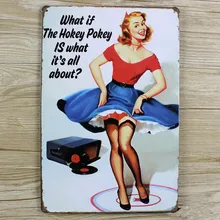 Лидер продаж; xd50" Фокус-покус" Винтаж покраска металла олова Знак Бар Паб обои декор росписи Плакат ремесло 20x30 см