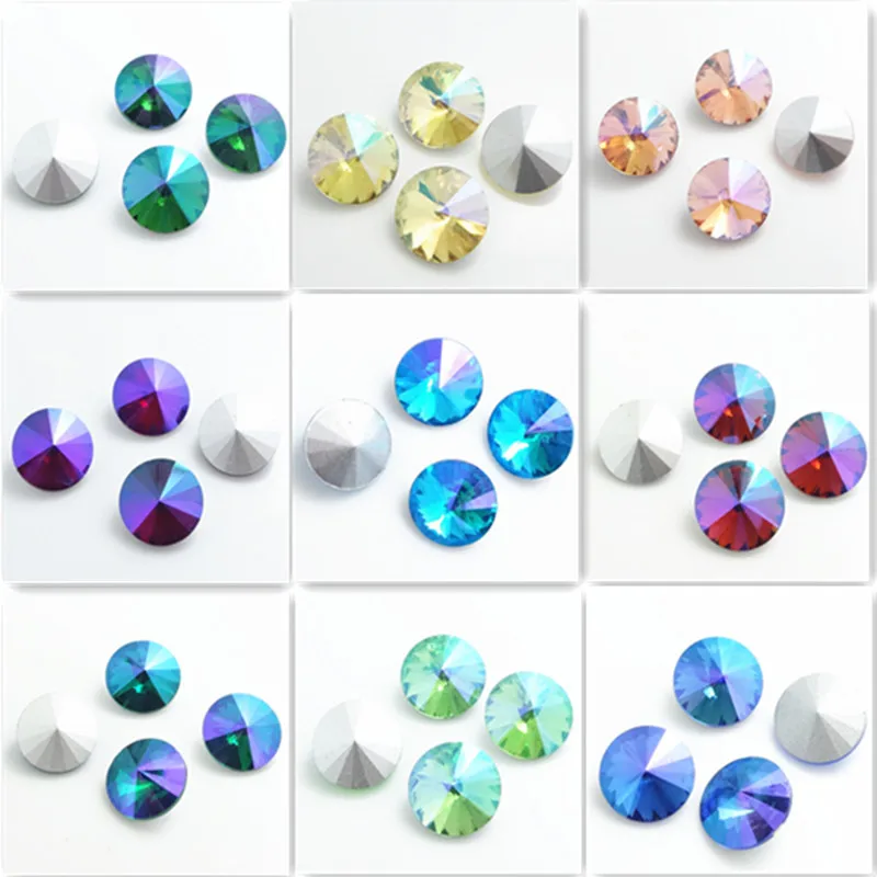 XILION ELEMENTS Crystal Rivoli glass Beads DIY 10mm12mm14mm16mm18mm Wholesale