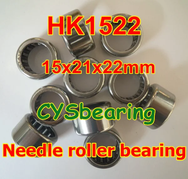 1 x HK2210 DRAWN CUP NEEDLE ROLLER BEARING ID 22mm OD 28mm LENGTH 10mm 