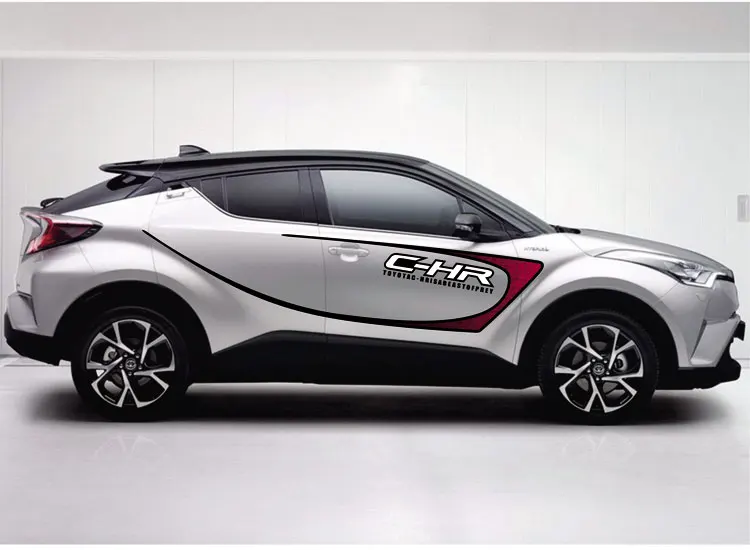 TAIYAO автомобильный Стайлинг спортивный автомобиль стикер для TOYOTA C-HR автомобильные аксессуары и наклейки авто стикер