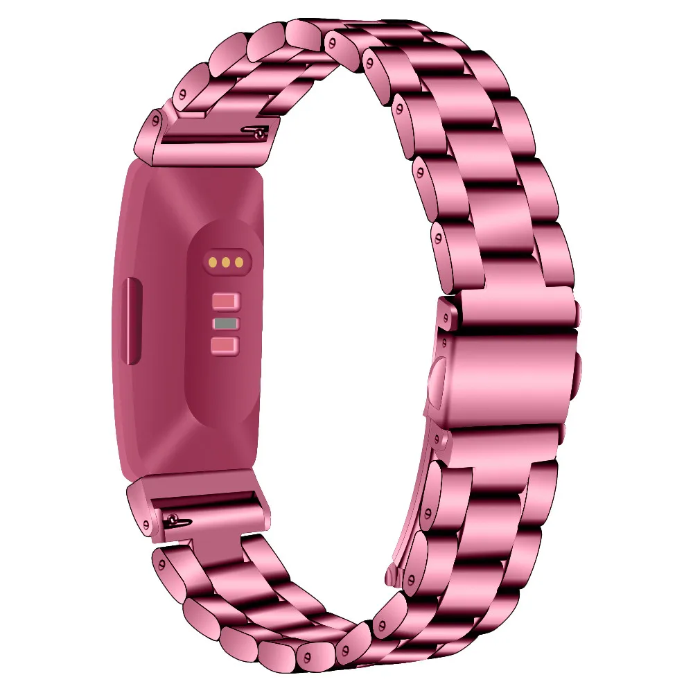 Ремешок для часов из нержавеющей стали, ремешок для Fitbit Inspire HR Heart Rate& Fitnes