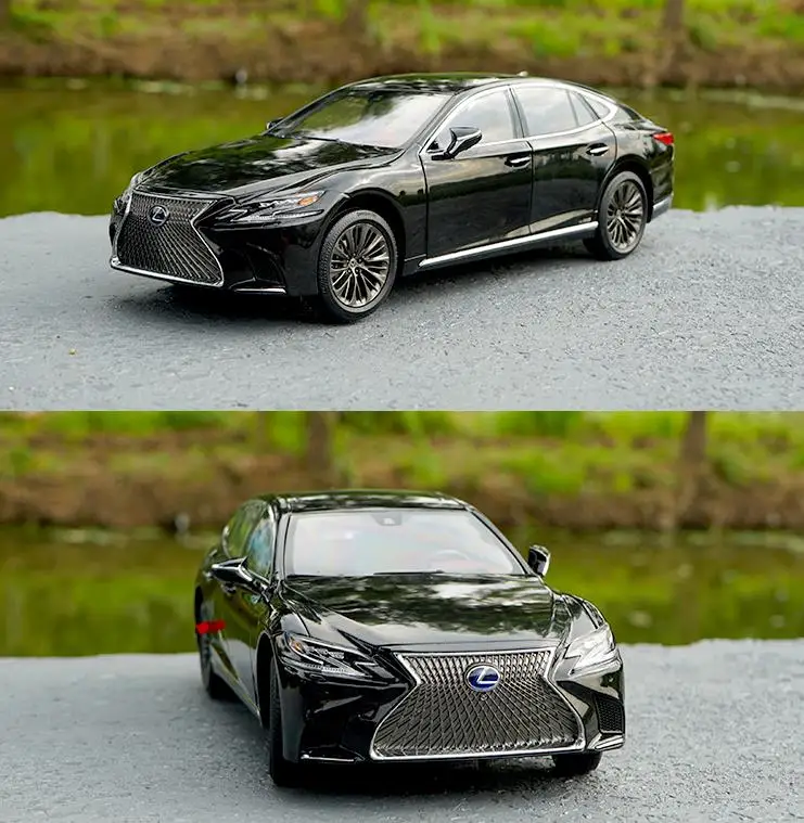 Высокая симуляция LEXUS LS500, усовершенствованная Коллекция Модель 1:18 игрушечных автомобилей из сплава, литая металлическая модель автомобиля