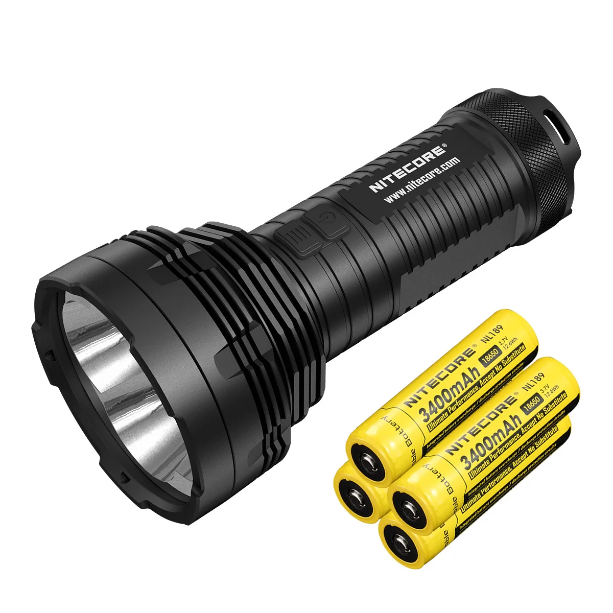 

2019 NITECORE TM16GT with 18650 Battery 4*XP-L HI V3 LED 3600LM 7 Modes Waterproof Aluminum Alloy Bright Flashlight Search Torch