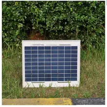 Panneau Solaire, 12 В, 10 Вт, солнечная батарея, солнечное зарядное устройство для телефона, светодиодный светильник, солнечный комплект для кемпинга, караван, автомобиль, дом на колесах, солнечное освещение