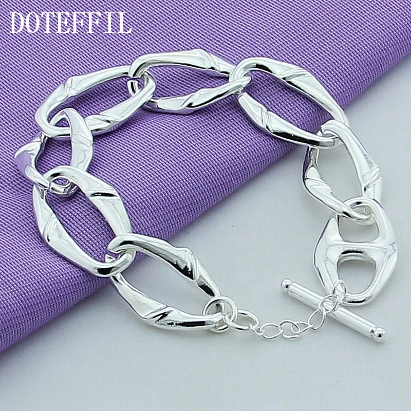 Браслет Шарм Роскошная нежная женщина 925 серебряный цвет браслет Высокое качество ювелирные изделия