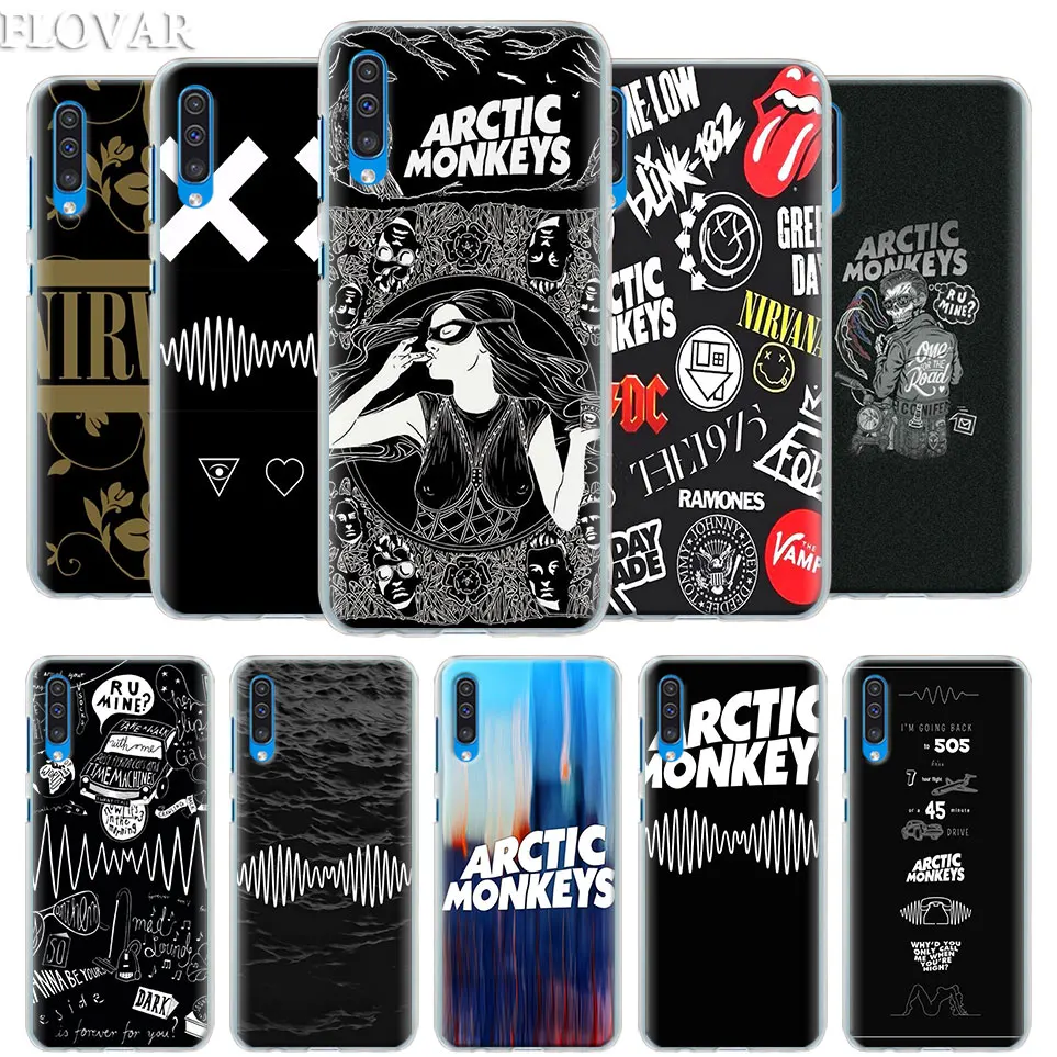 

ARCTIC MONKEYS Rock roll Case Cover for Samsung Galaxy A30 A40 A50 A70 A6 A8 Plus A7 A9 2018 M30 Phone Case Coque