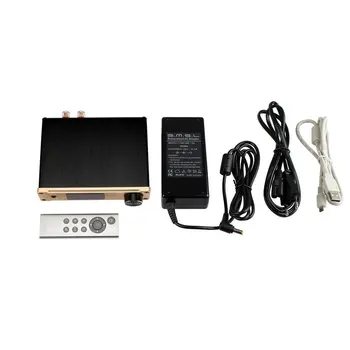 

SMSL Q5 Pro Pure Digital HiFi Amplifier USB Fiber Coaxial Optical Audio Power Silver