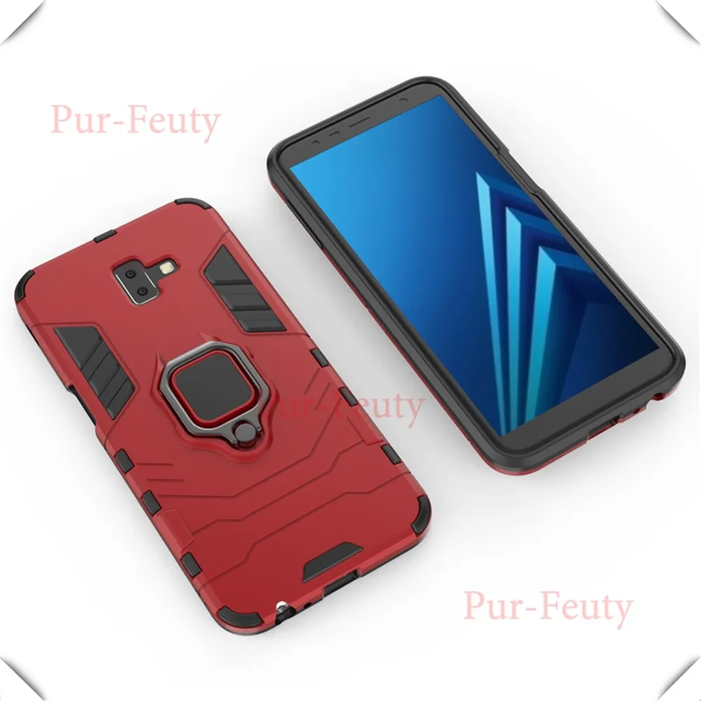Case For Samsung J6 Plus Armor Fitted Case For Samsung J6 Prime Soft TPU Hard PC Silicon Shockproof Phone Cover Coque Shell Capa (1)