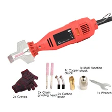 180 Вт 5 передач Электрическая цепная пила точилка шлифовальный станок садовые инструменты Портативная Электрическая цепная пила заточка