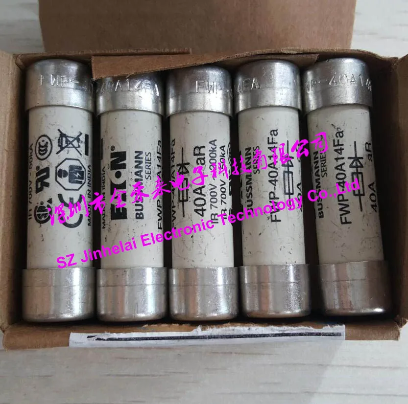 100% новый и оригинальный Bussmann Предохранитель вырез FWP-40A14F (FWP-40A14Fa) 40A 700 В