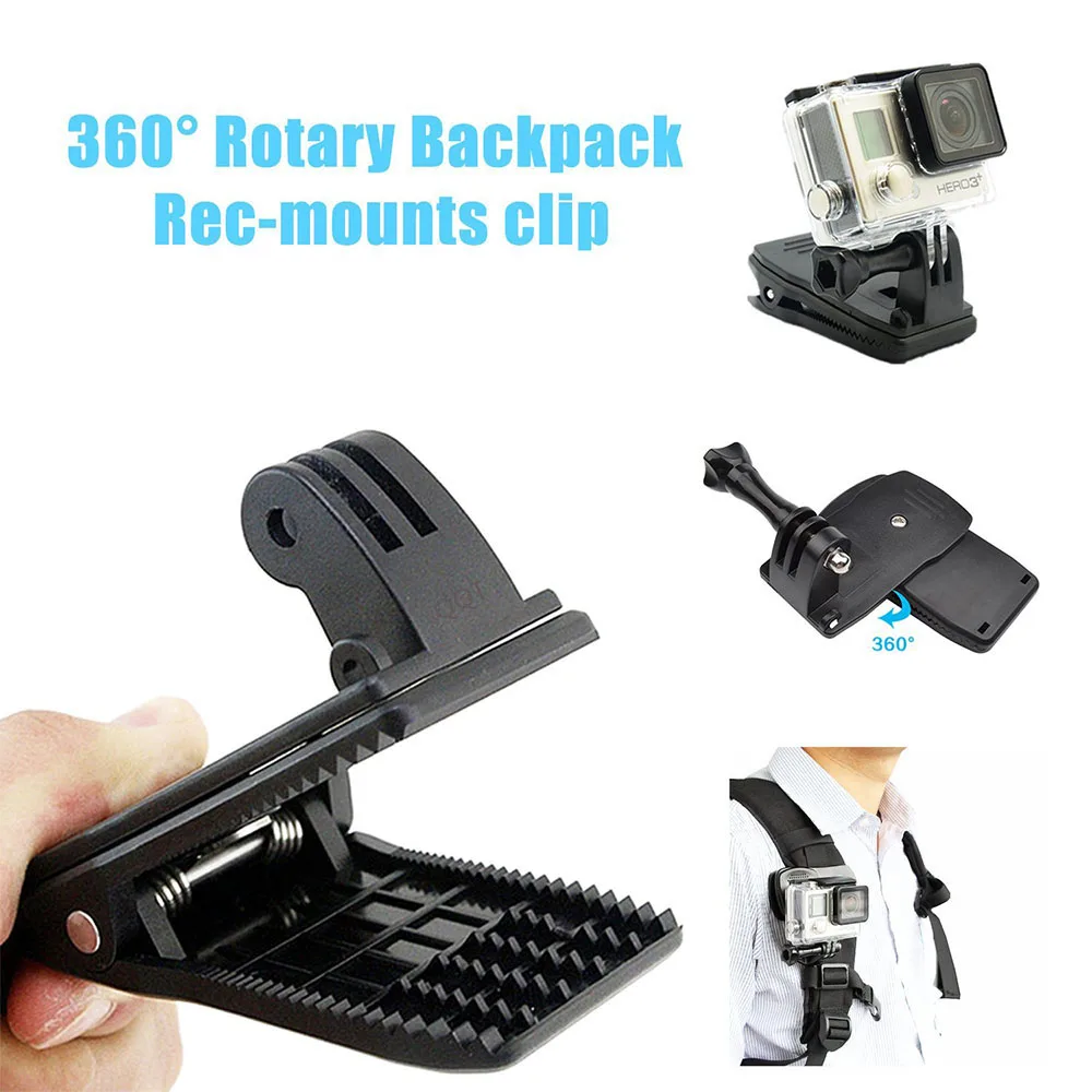  QQT for GoPro Hero 7 6 Accessories Set for Go Pro Hero 5 4 3 GoPro Mount Mount tripod SJCAM SJ4000 