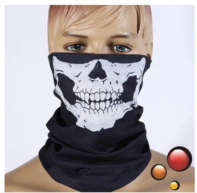 Drop shipping Skull Design Multifunction Bandana Scarf Sport Motorcycle