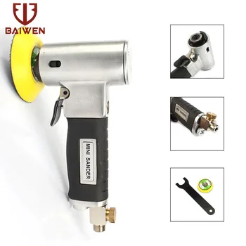 

2" 3" Mini Air Sander air polisher High-speed Polisher 90 Degree Eccentric Double-Rotation Orbital Sanding Machine