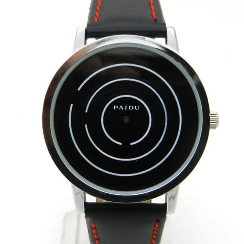 mobile watch in circle shape