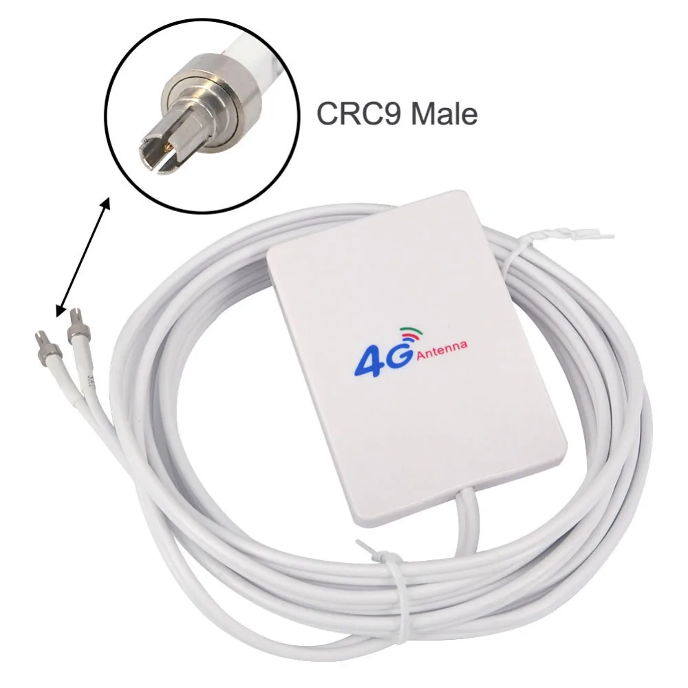 Новинка 4G антенна 28dBi SMA Male/CRC9/TS9 Aeria для 4G LTE FDD/TDD маршрутизатор модем E3272 E5372 E5573 E3372 B315 B525 B593 B31