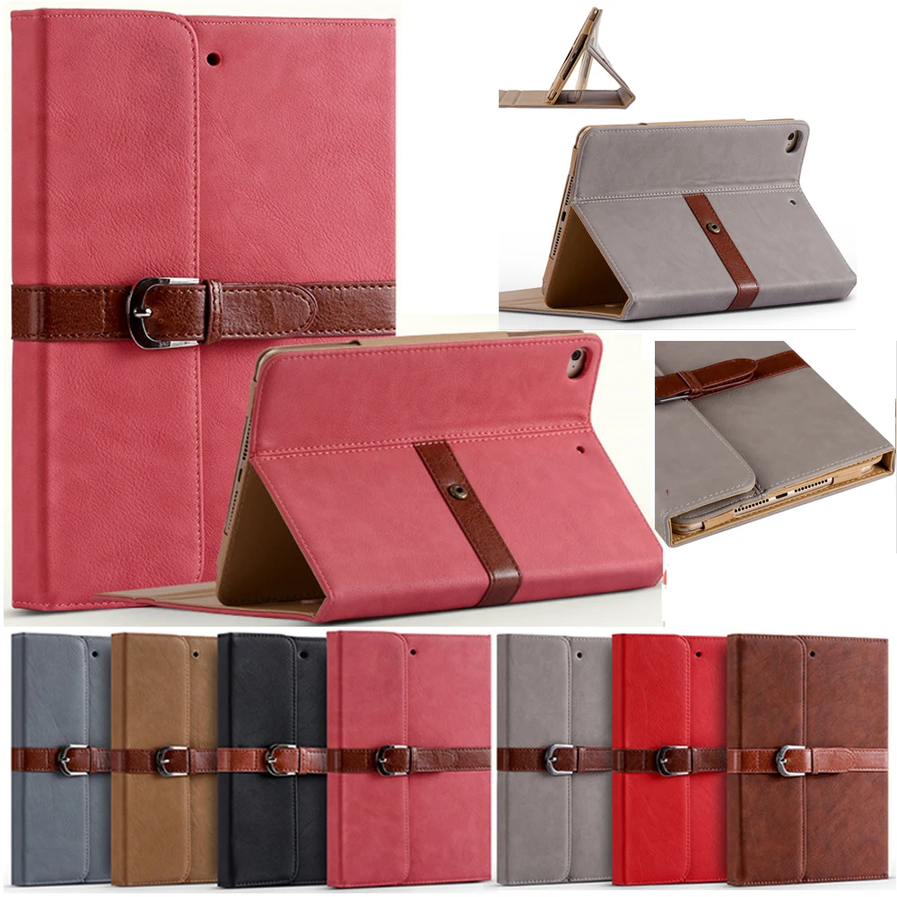 

Luxury Leather Smart Stand Flip Case For Apple iPad Pro 12.9 Tablet Cover With Magnetic Auto Wake Up Sleep A1584 A1652