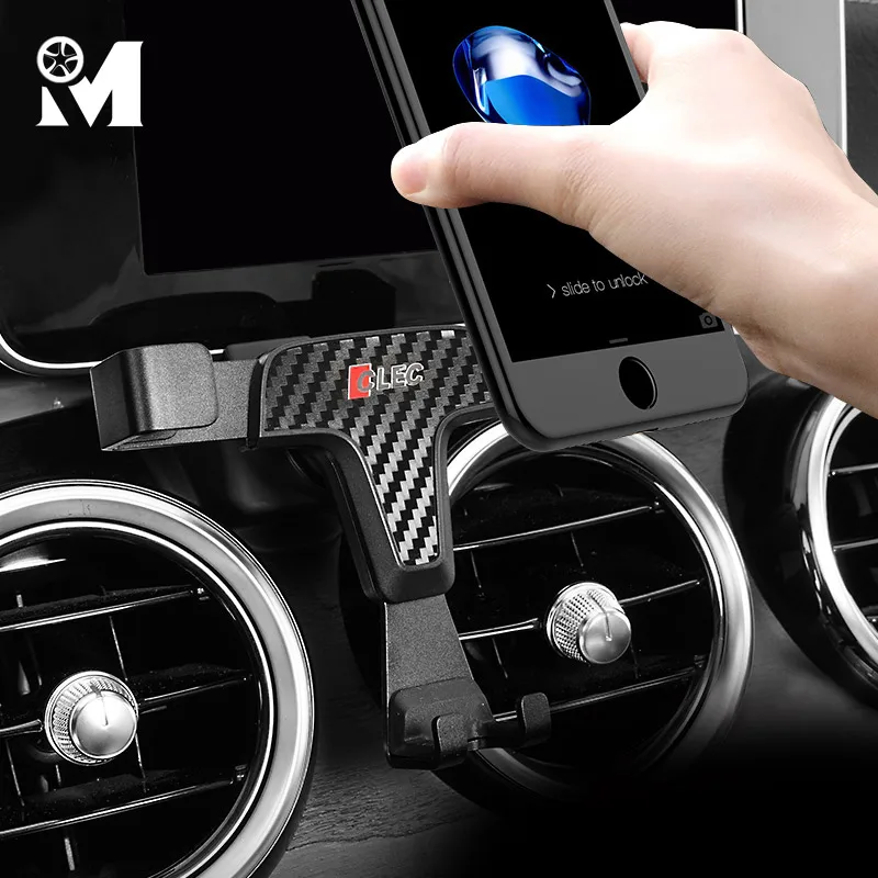 

Car Phone Mount ABS GPS Mobile holder Vent Magnet Cell Stand For BENZ E CLASS W213 W205 GLC GLA C CLASS In Interior Accessories
