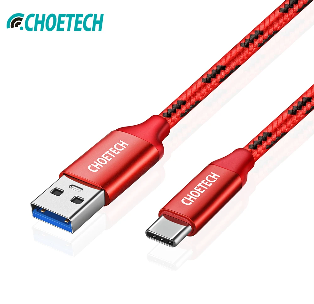 

CHOETECH 0.5M 1M 2M USB Type C Cable M Fast Charging Usb 3.0 Usb C Cable for Samsung Galaxy S9 S8 USB-C For Xiaomi Redmi Huawei
