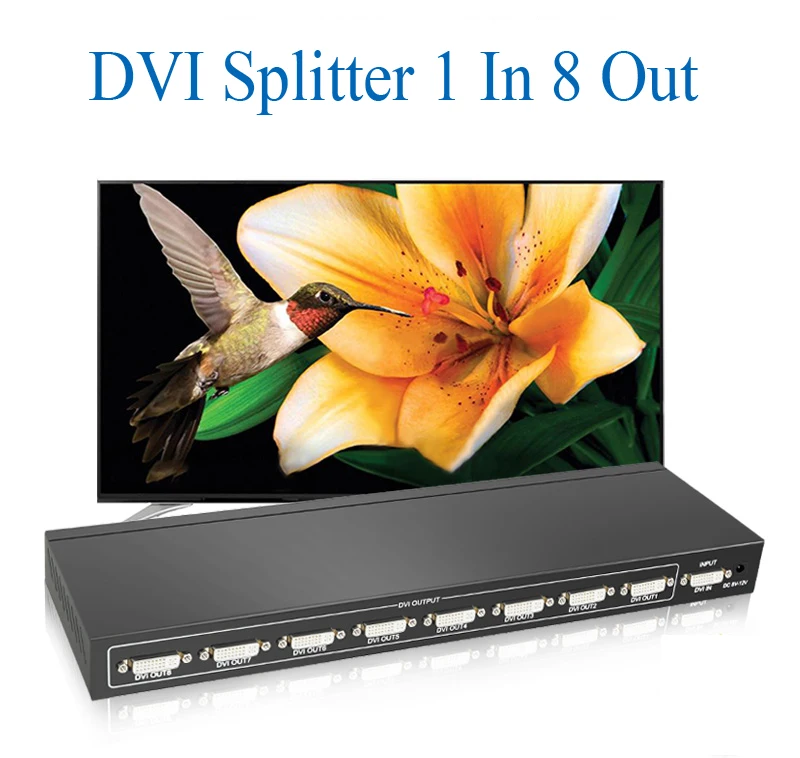 DVI SPLITTER 1X8 (1)