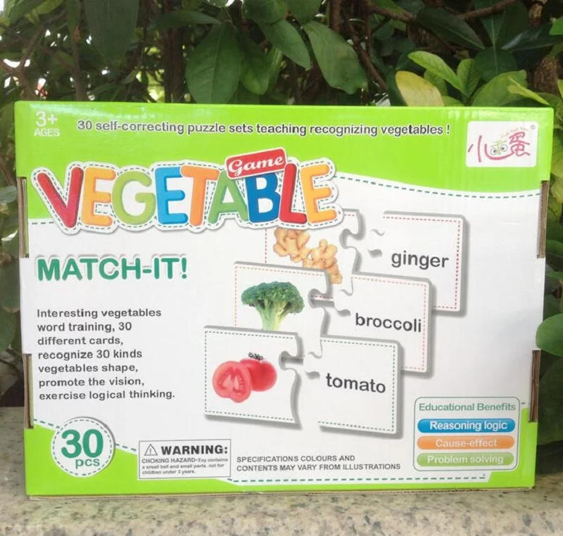 Фрукты ежедневно и овощи когнитивные развлечения раннее образование обучающие средства игра-головоломка интеллектуальные игрушки Детские наложения