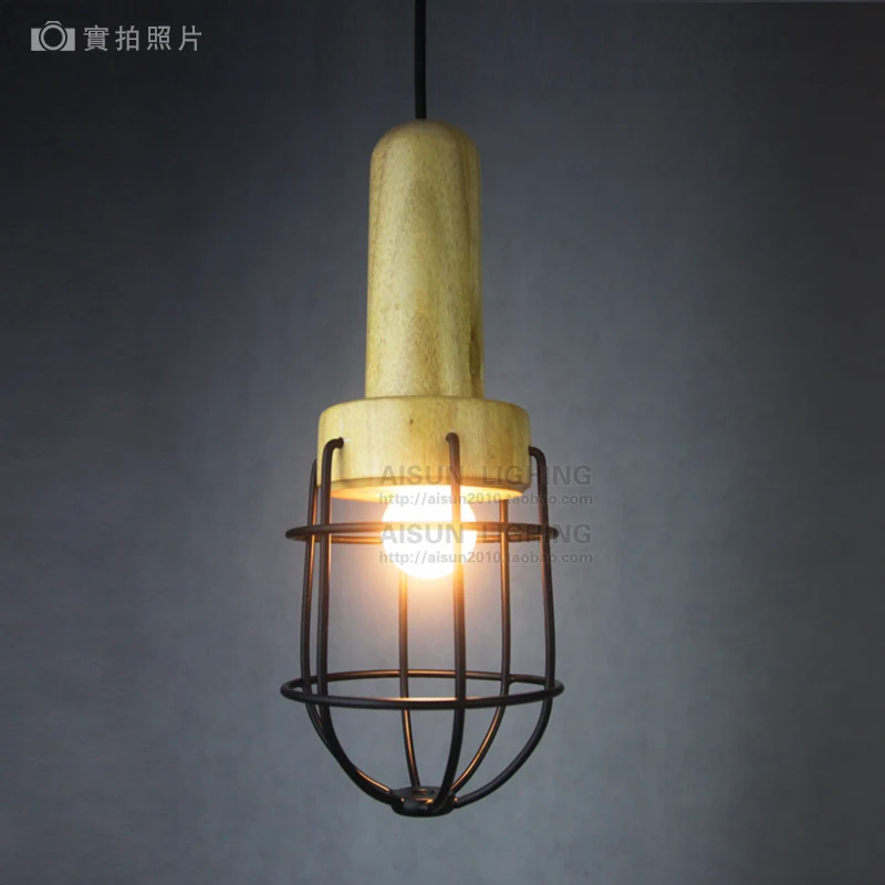 

Airsun Lighting Modern Minimalist Nordic Art Lighting Shop Clothing Store Coffee Shop Solid Wood Bar LED pendant lamp