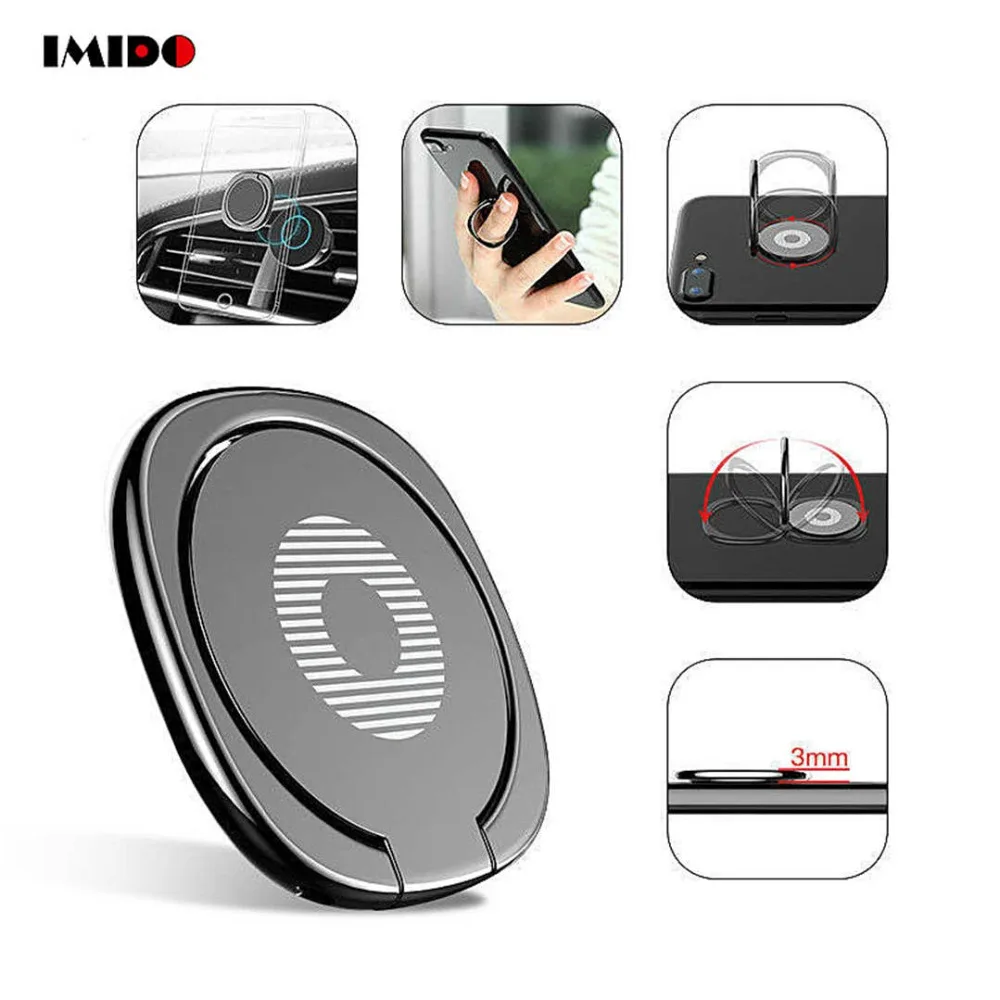 IMIDO Phone Holder 360 Degree Car Magnetic Air Vent Mount Mobile Smartphone Stand For iPhone XS MAX 8 7 Samsung Note 9 Universal