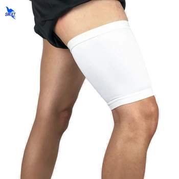 

2PCS Outdoor Sport Leg Sleeve Support Brace Hamstring Groin Compression Thigh Wrap Basketball Stretch Quick Dry Thigh Protector