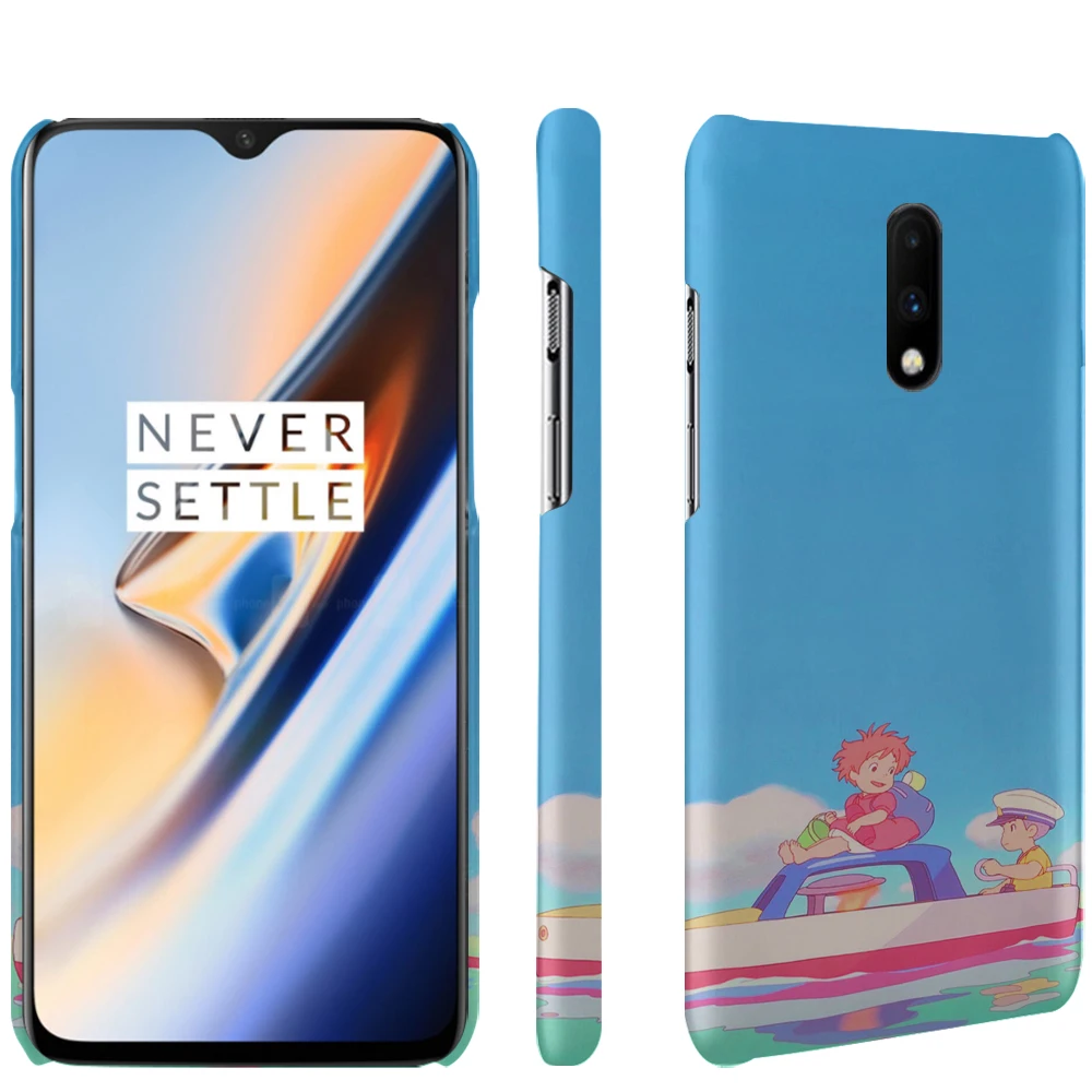 Oneplus 7 Pro Чехол для 6 T 5 3D принт дизайн текстура ПК Жесткий задней панели One Plus