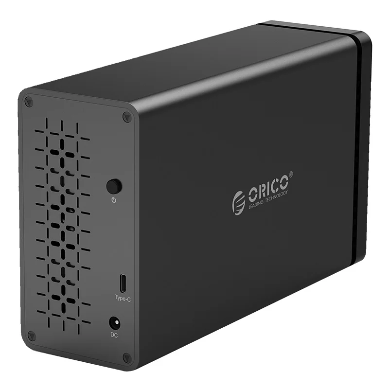 ORICO NS200C3 2 отсека тип-c жесткий диск Док-станция Поддержка 20 ТБ хранение USB3.1 5 Гбит/с UASP с 12V4A адаптер инструмент HDD корпус