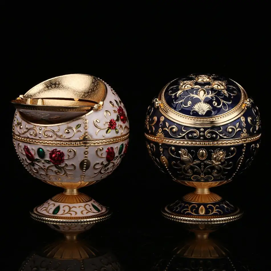 Портативная пепельница с круглым шаром для дома отеля индивидуальный стиль