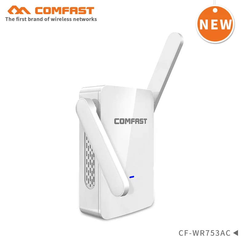 

2.4Ghz/5Ghz Wireless WiFi Repeater AC 1200Mbps Mini Wireless N Wi fi Router Long Range Extender Booster with 2*4dBi antennas WPS