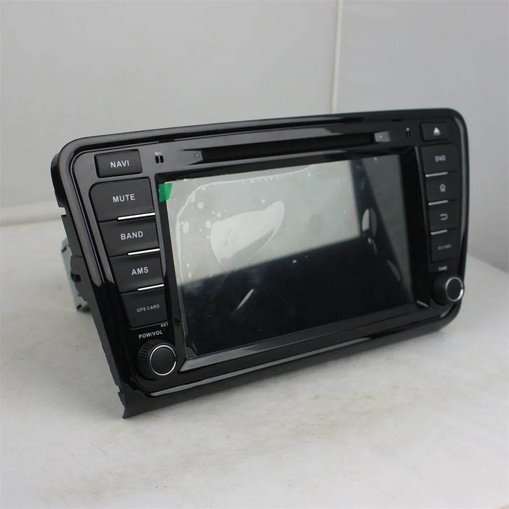 Best 2GB RAM Quad Core 8" Android 8.1 Car DVD Player for Skoda Octavia 2014 2015 2016 With GPS Radio Bluetooth WIFI 16GB ROM 3