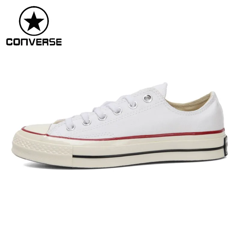 Original New Arrival 2018 Converse Unisex  Skateboarding Shoes Low Top Canvas  Sneakers