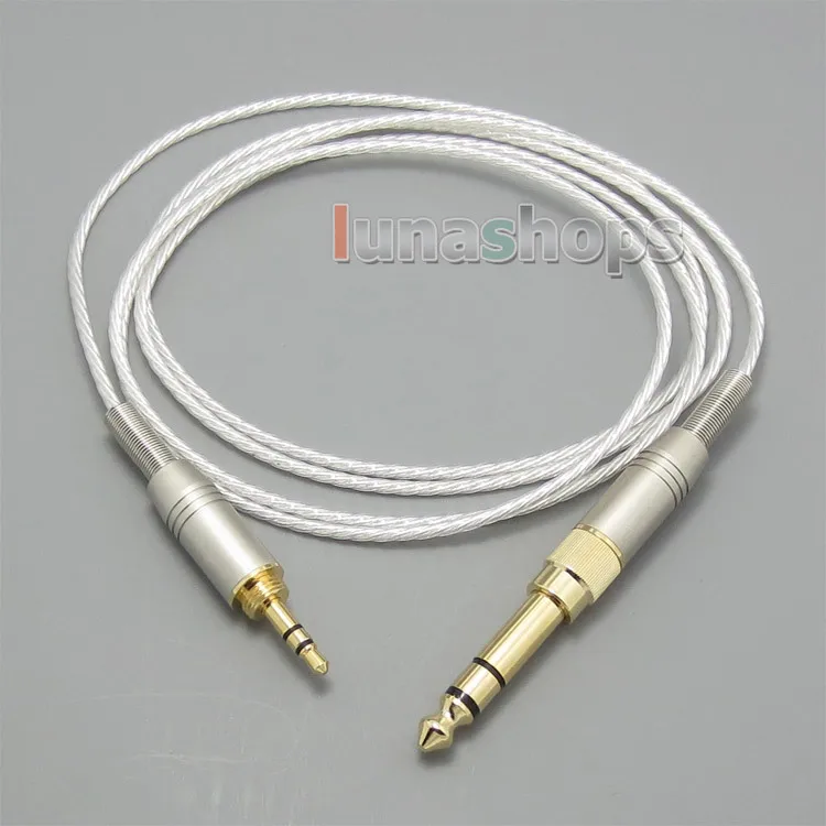 LN004787 Silver Plated headphone 0 5m 1 3m 1 8m 2 5m Cable For Allen and Heath XONE XD2 53 Headphone