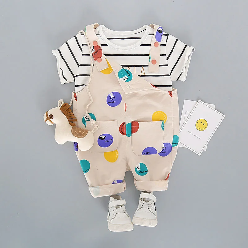Crianças do Bebê da Menina Conjunto de Roupas T-merda + Calças Menino Moda Meninos Primavera Outono Algodão Crianças Conjunto Curtas Terno 3 algodão crianças menino conjunto t-merda + calças curtas terno