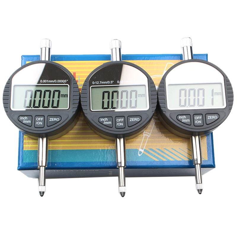 

High-precision stable and durable digital dial indicator accuracy 0.001 indicating table 0-12.7mm electronic MetricInch Tester