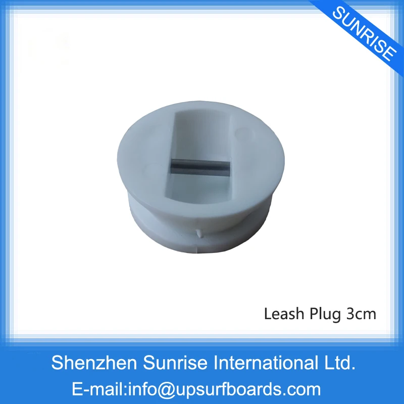 

White Leash Plug SUP Board Leash Plug 3.0 CM Leash Plug