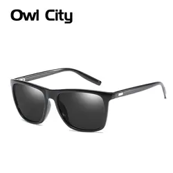 Солнцезащитные очки мужские Поляризованные квадратные спортивные очки мужские s солнцезащитные очки Брендовые дизайнерские 2019