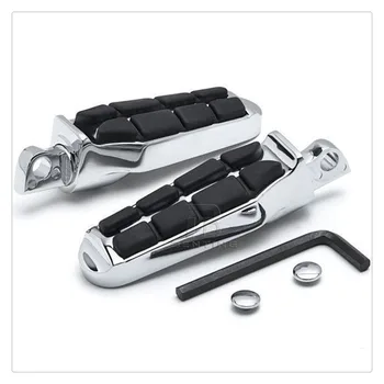 

Motorcycle Foot Rest Foot Pegs For Dyna Wide Glide Super Glide Electra Glide Classic CVO Classic