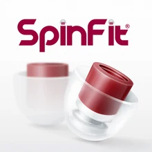 Original DUNU SpinFit CP100 CP800 In-ear breveté Silicone écouteurs Eartip 1 paire (2 pièces)