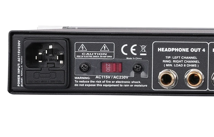 Alctron HP400V2 12-канальный усилитель для наушников стерео Запись студийные наушники предусилитель 4 комплекта независимый усилитель