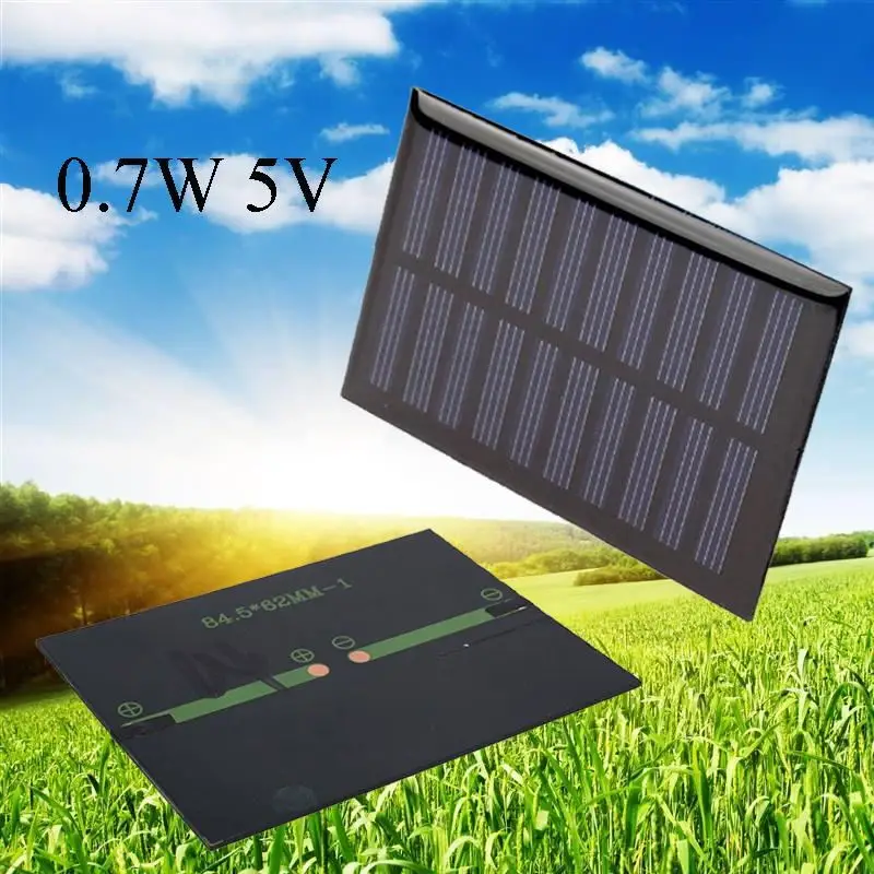 BCMaster 0 7 W 5 V 140 mAh 62x84mm поликристаллические силиконовые солнечные панели солнечных