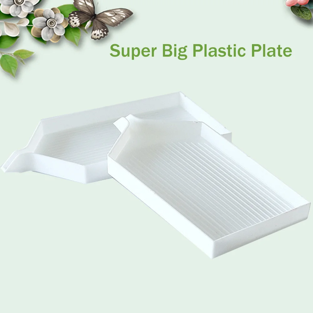 

Diamond Painting Plastic Tray Large Diamond Embroidery Plate Tool Kits Diamond Mosaic Paste Accessories Bigger Capacity Helpful