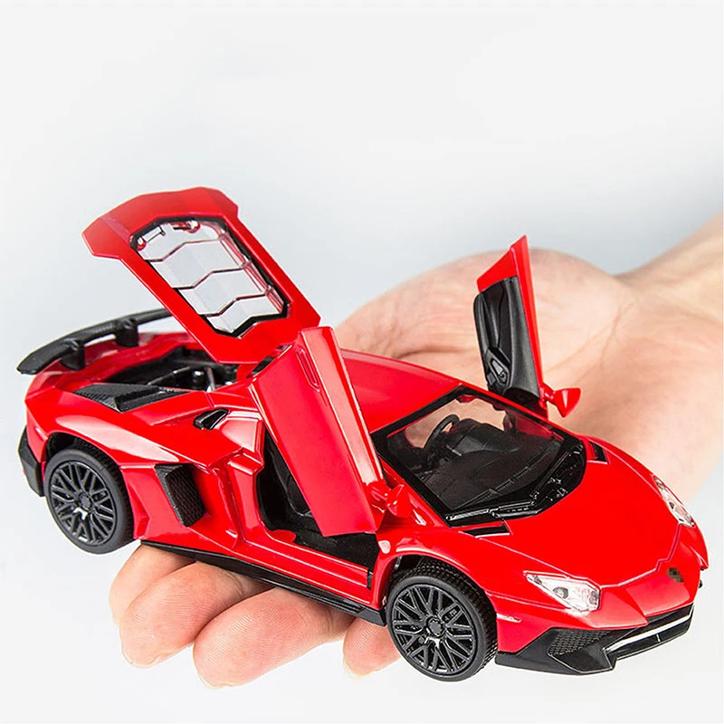 1:32 модель автомобиля Aventador LP750 4 литья под давлением спортивный автомобиль со